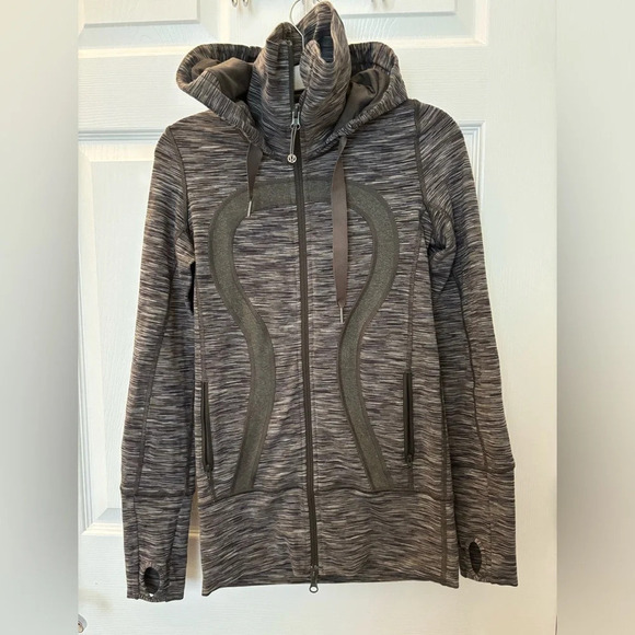 Lululemon Stride Jacket Wren Space Dye / Wren like new - Picture 4 of 8